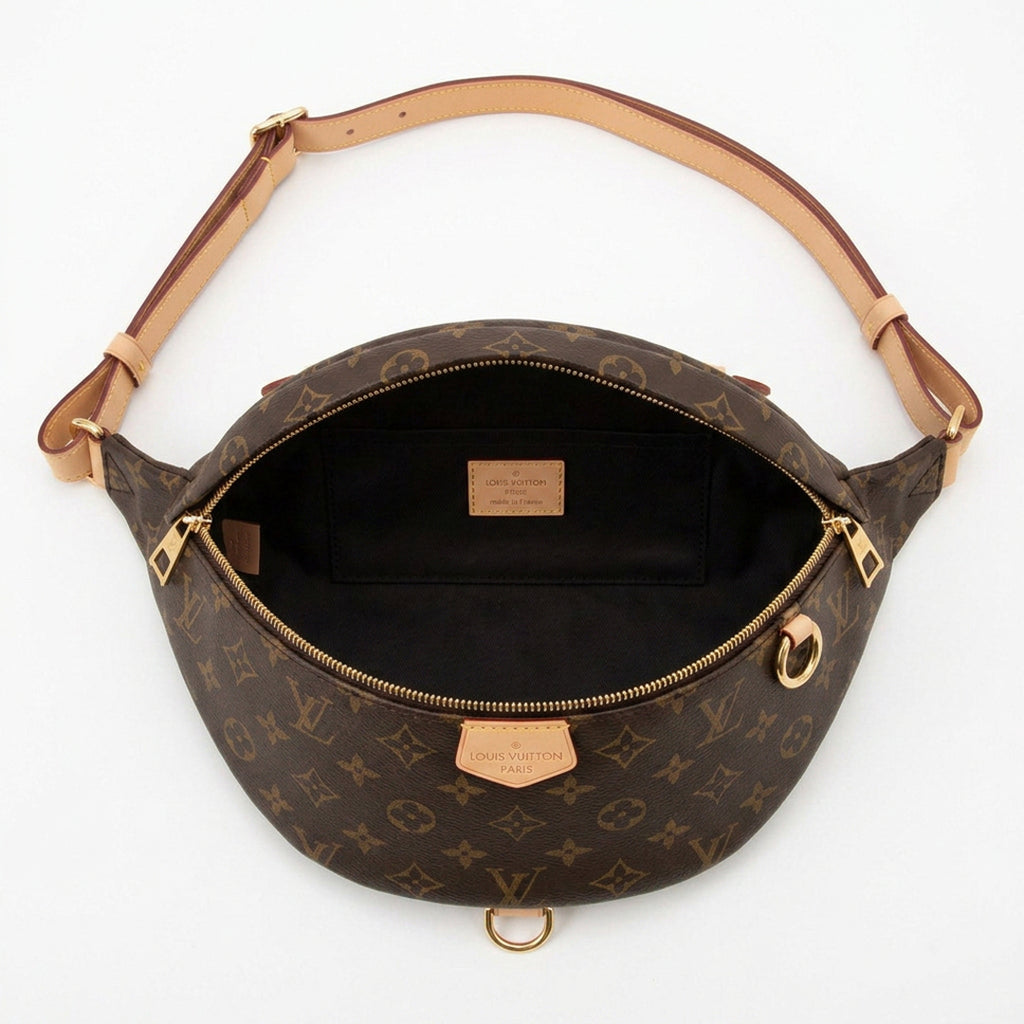 Belt Bag - Monogram-Print Coated Canvas Waist Bag