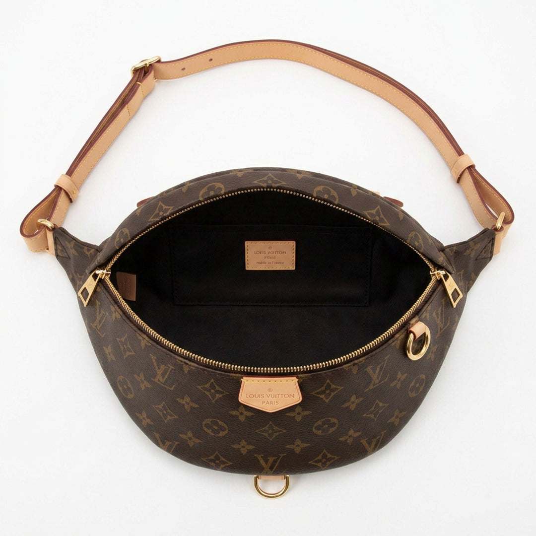 Belt Bag - Monogram-Print Coated Canvas Waist Bag