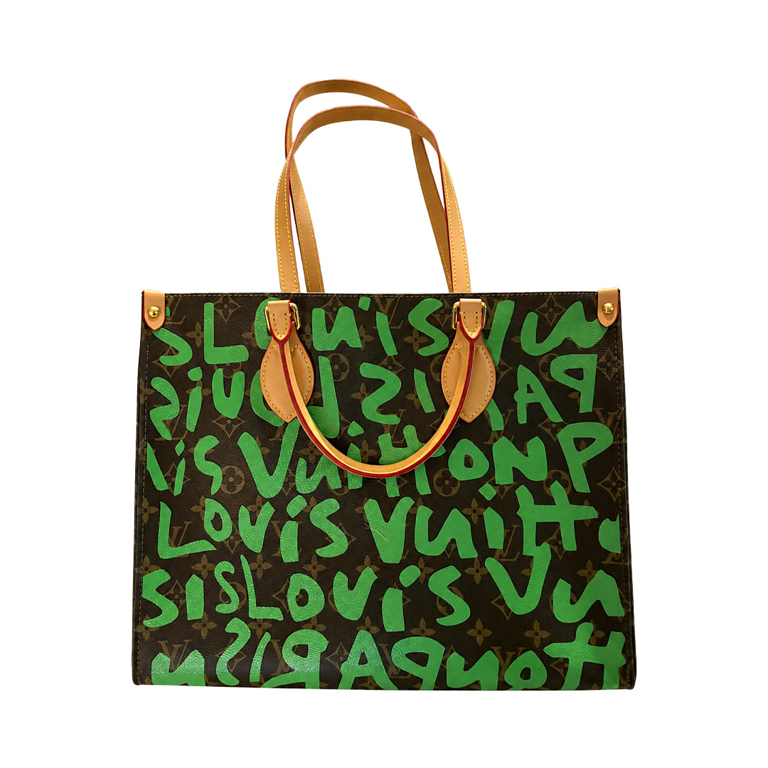 Green Stephen Sprouse graffiti version