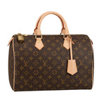Classic Barrel Duffle Satchel 30 - Monogram-Print Coated Canvas