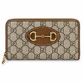 GG Horsebit 1955 Zip Around Wallet