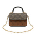 Micro Trunk Bag Charm - Reversible Monogram-Print Canvas