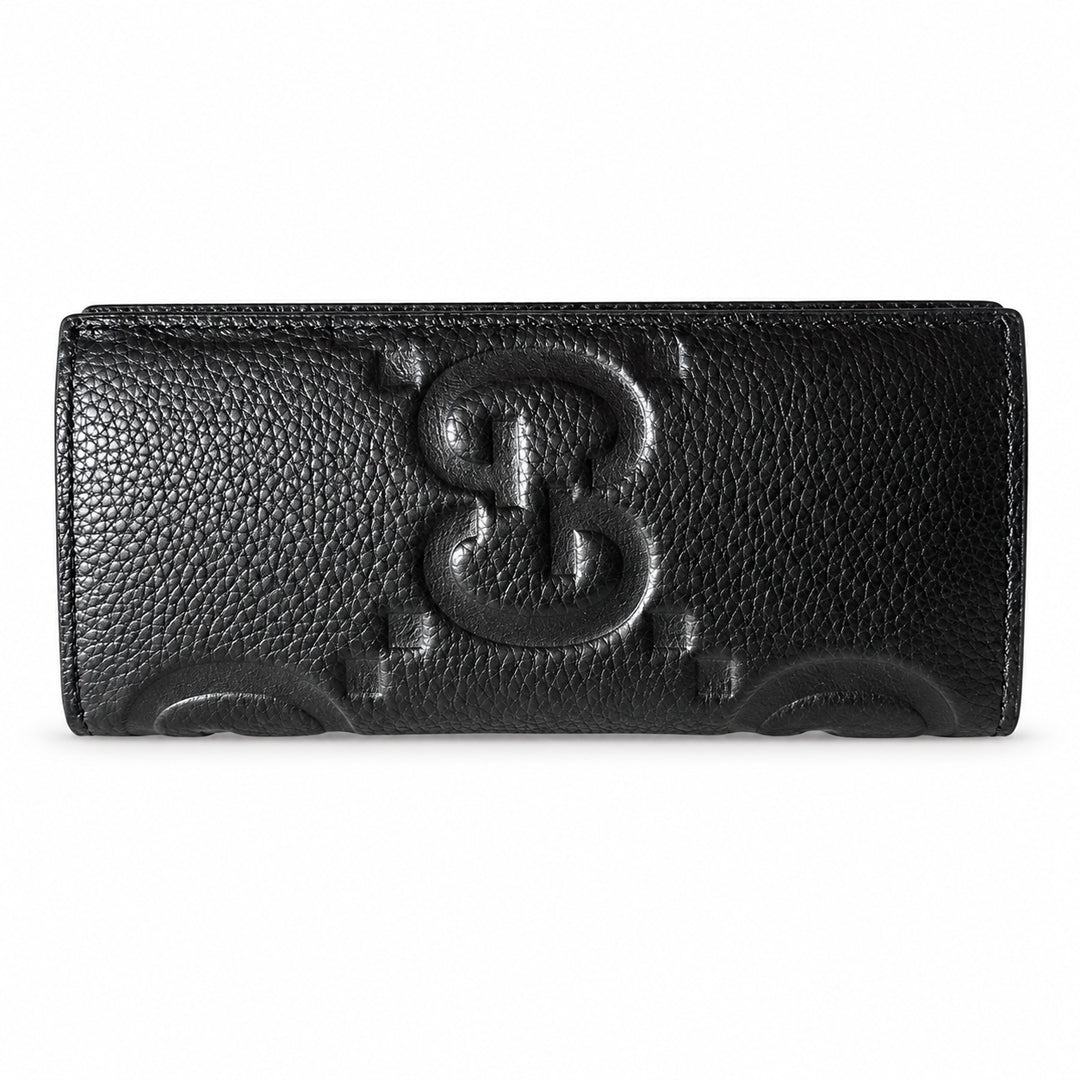 GG Embossed Long Continental Wallet