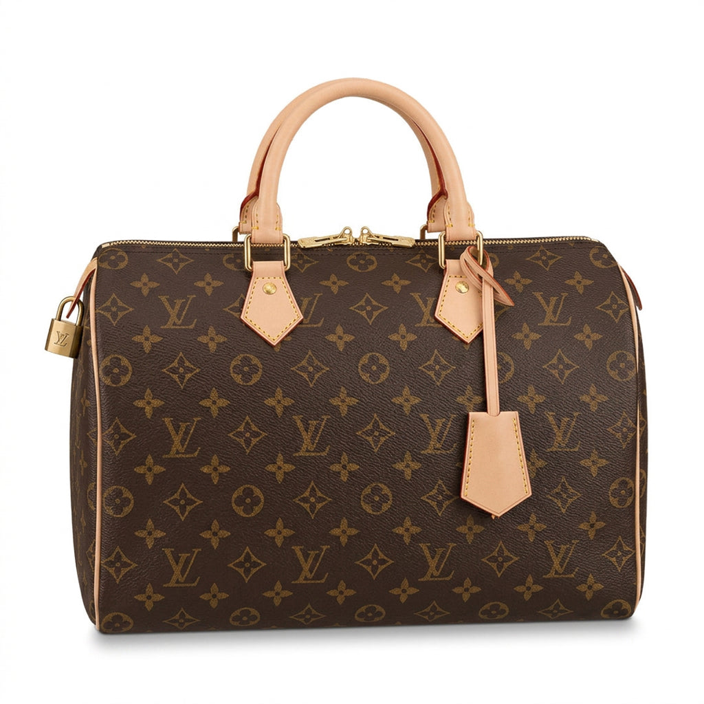 Classic Barrel Duffle Satchel 30 - Monogram-Print Coated Canvas