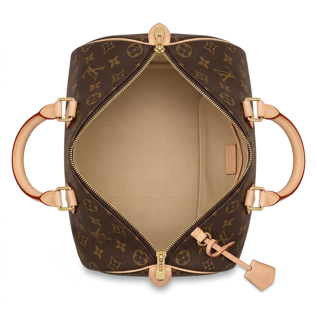 Classic Barrel Duffle Satchel 30 - Monogram-Print Coated Canvas