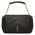 Quilted Chain-Link Shoulder Bag Medium - Black Lambskin Chain-Link Quilt