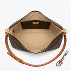 Slouchy Hobo Bag Medium - Monogram-Print Coated Canvas
