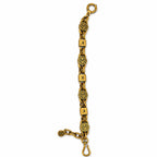 Antique Gold Medallion Bag Chain