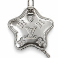 Silver Star Coin Pouch Keychain