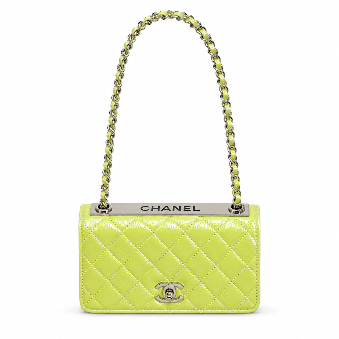 Luna Quilted Chain Shoulder Bag