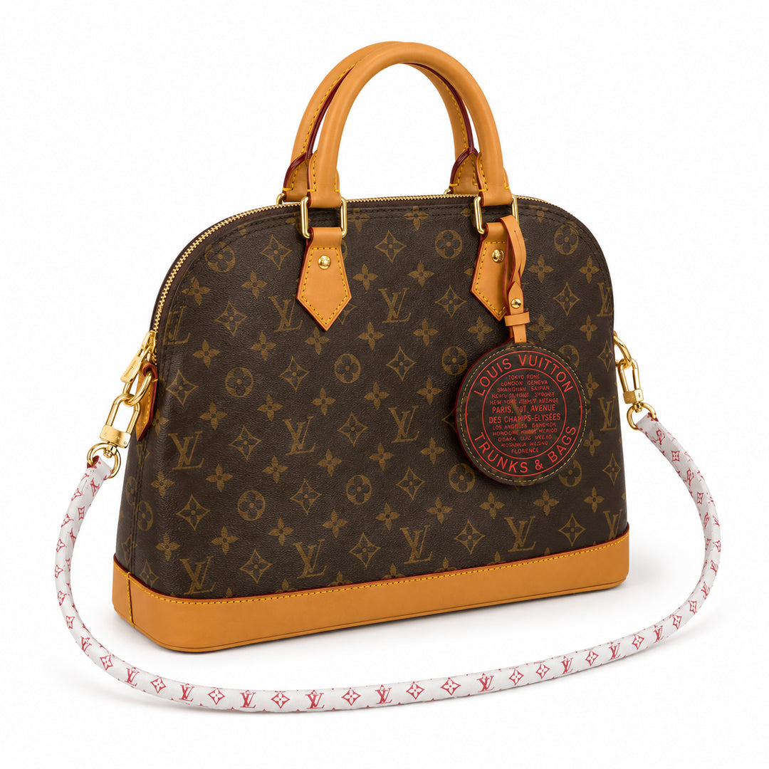 Monogram Luxe Dome Satchel