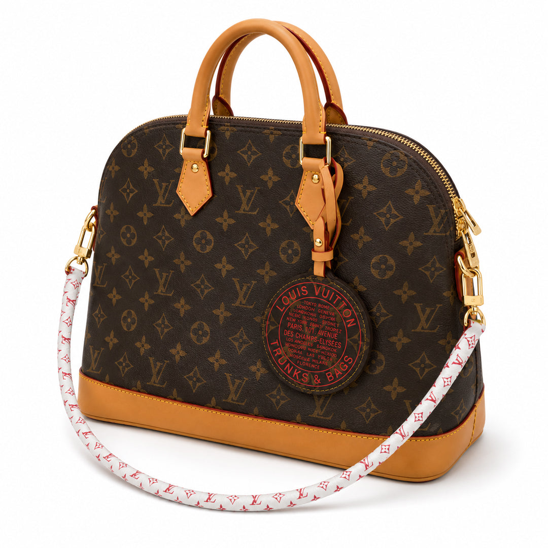 Monogram Luxe Dome Satchel