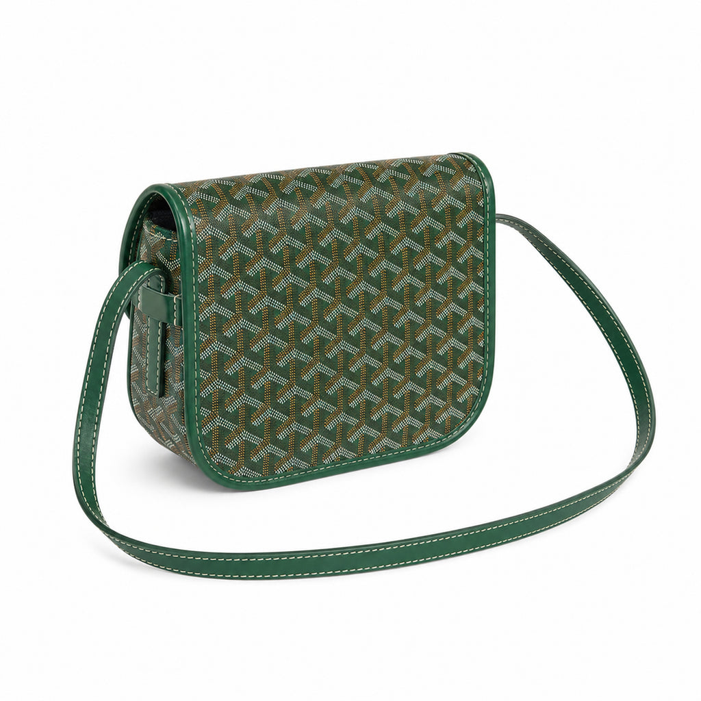 The Emerald Saddle Crossbody Bag