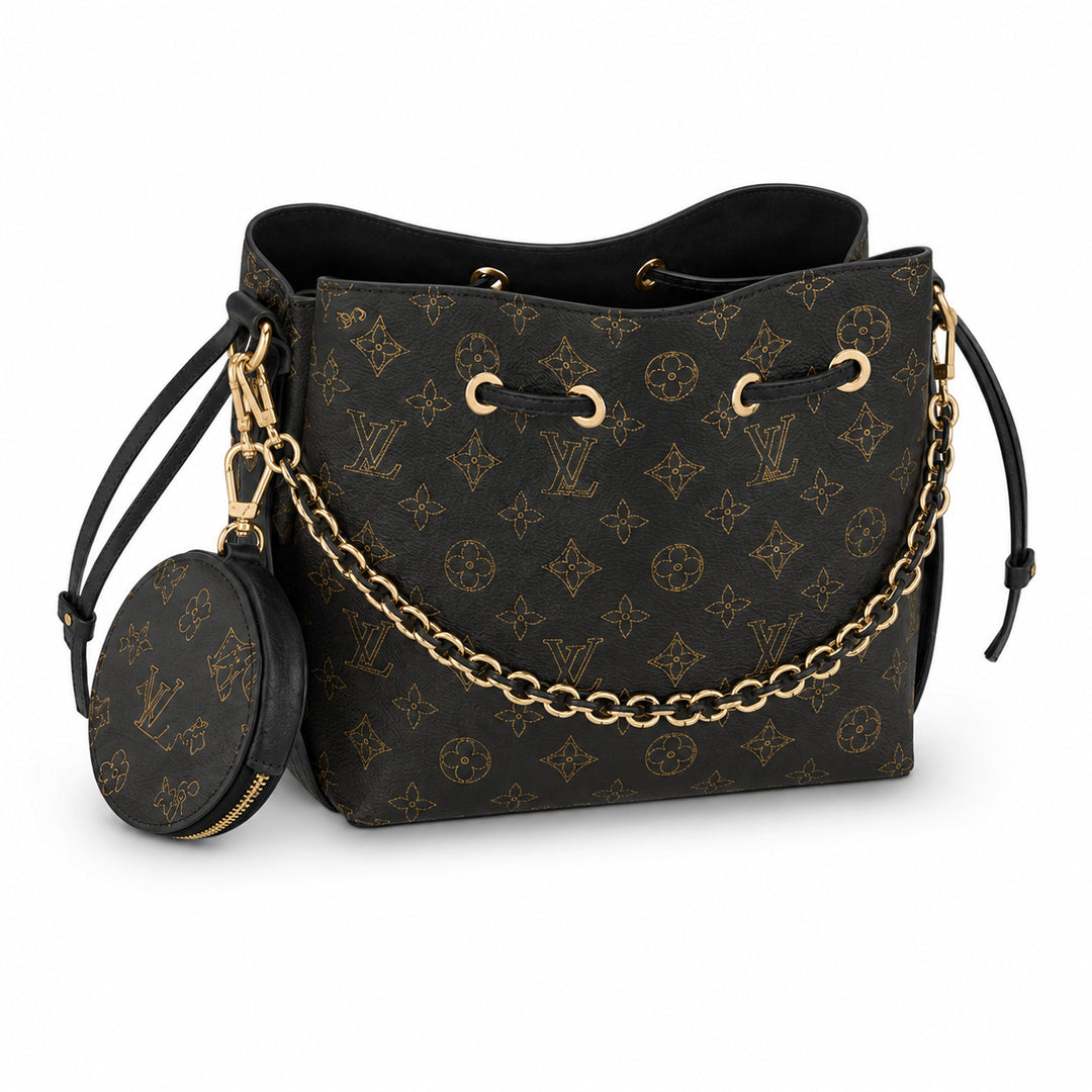 Monarch Luxe Bucket Shoulder Bag
