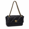 Noir Black Cloud Shoulder Bag