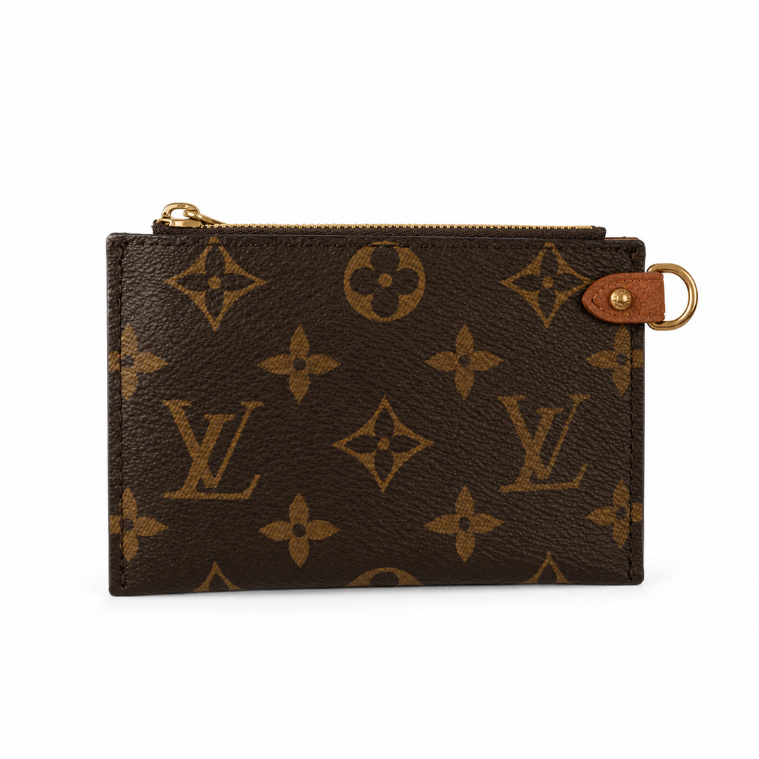 Monarch Slim Zip Card Holder Wallet