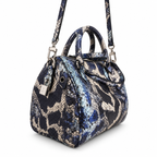 Python Leather Crossbody
