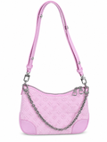 Blush Aura Shoulder Bag