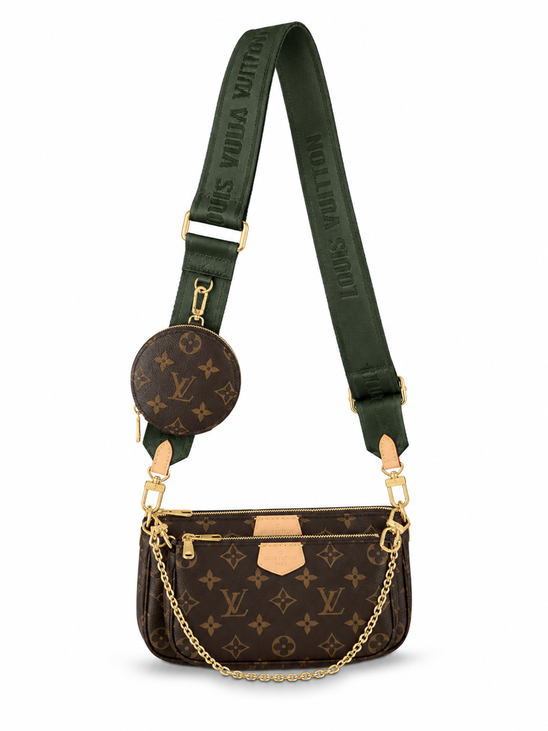 Olivia Signature Multi-Pouch Shoulder Bag