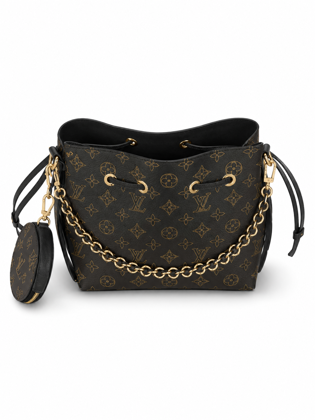 Monarch Luxe Bucket Shoulder Bag