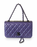 Luna Luxe Quilted Chain Shoulder Bag