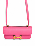 Luna Luxe Pink Shoulder Bag