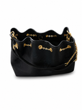 The Noir Bucket Shoulder Bag