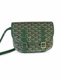 The Emerald Saddle Crossbody Bag