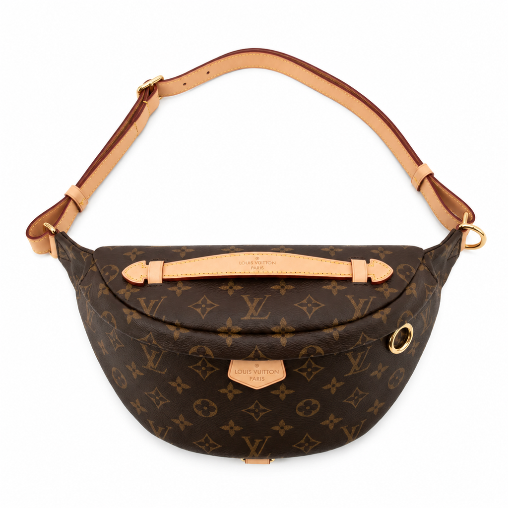 Belt Bag - Monogram-Print Coated Canvas Waist Bag