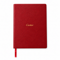 Cartier Red Leatherette Journal