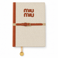 Miu Miu Canvas & Leather Diary