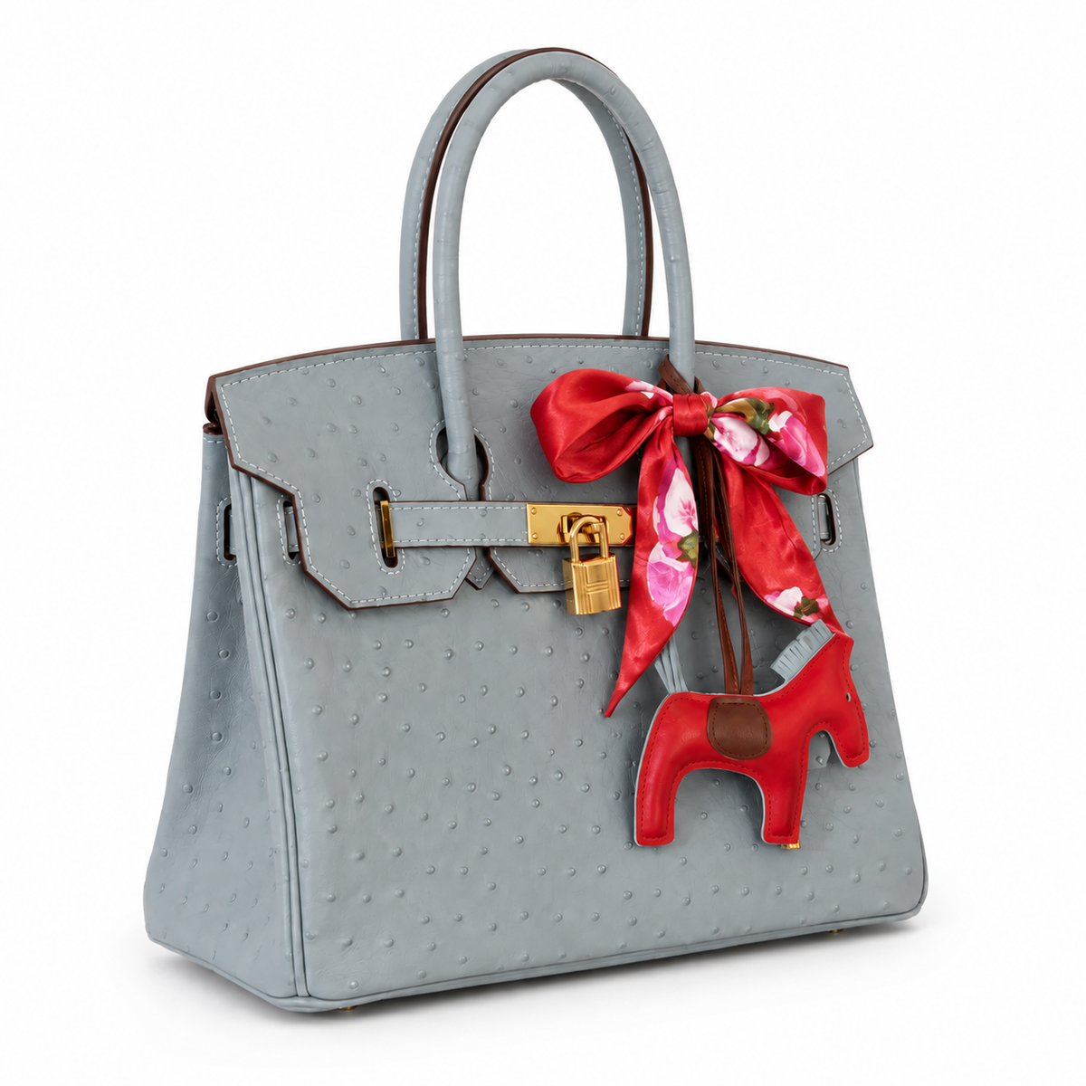 Aurora Luxe Lock Tote Bag